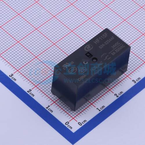 全新正品HF115F/024-2ZS4AF DIP,12.7x29mm 功率继电器质量保证