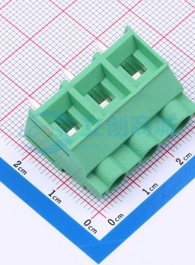 MX950-9.5-03P-GN01-Cu-PS-A螺钉式接线端子9.5mm 1x3P直插绿色
