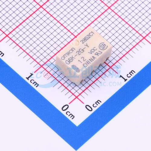 全新原装G6K-2G-Y DC12 SMD,6.5x10mm 信号继电器质量保证可开票