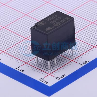 全新正品HFD23/005-1ZS DIP,7.5x12.5mm 功率继电器配套 质量保证