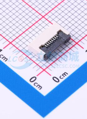 全新HX0.5-8P XJH2.0 043 SMD,P=0.5mm FFC/FPC连接器可开票