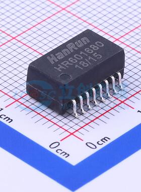 全新正品HR601680(编带包装) SMD 网口变压器质量保证 可开票