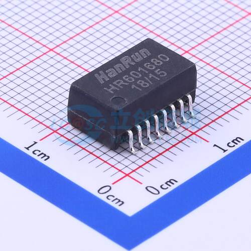 全新正品HR601680(编带包装) SMD 网口变压器质量保证 可开票