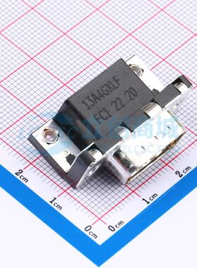 D09P13A4GX00LF 直插插件 D-Sub/VGA连接器 9P 公座2排可开票