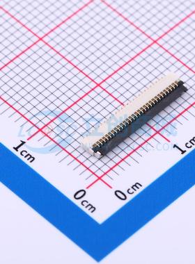 全新HC-FPC-05-10-28RLTAG SMD,P=0.5mm,卧贴 FFC/FPC连接器可开