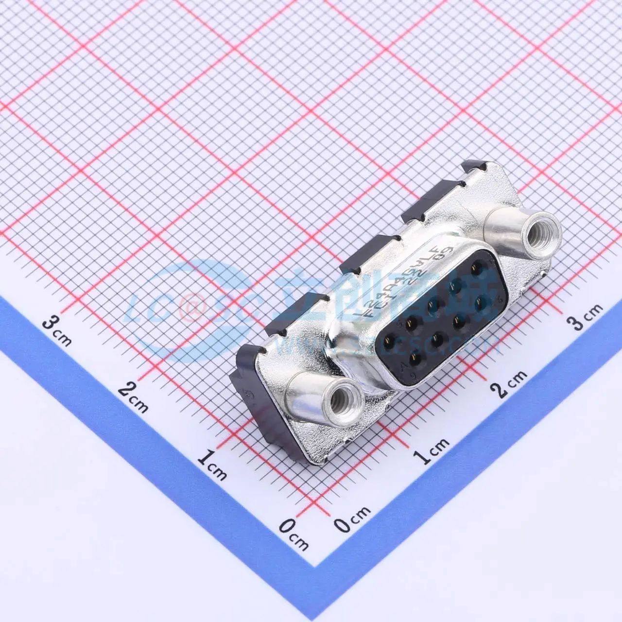 LD09S24A4GV00LF 直插插件 D-Sub/VGA连接器 9P 母座2排可开票