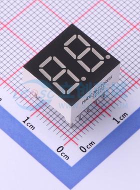 0.36共阴双八红色数码管LED数码管MHDC3623SRBW可开票