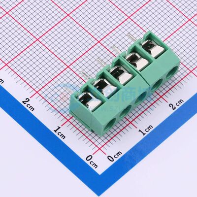 WJ126V-5.0-5P螺钉式接线端子