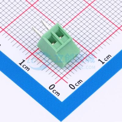 DGL254-2P28V-MG361螺钉式接线端子2.54mm 1x2P直插绿色
