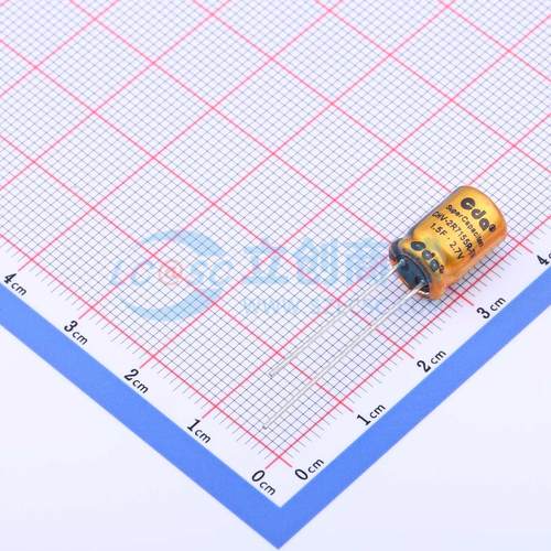 全新CHV-2R7155R-TW 2.7V1.5F 插件,P=3.5mm 超级电容器可开票配