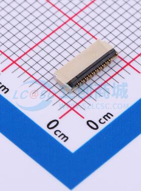 全新HC-FPC-03-09-21RLTAG SMD,P=0.3mm,卧贴 FFC/FPC连接器可开