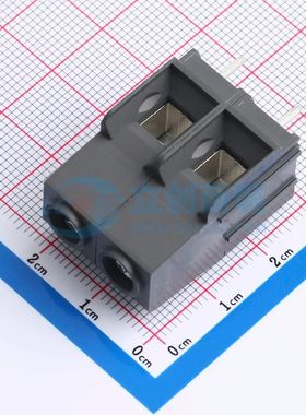 158-A-111/02螺钉式接线端子10.16mm 1x2P弯插灰色