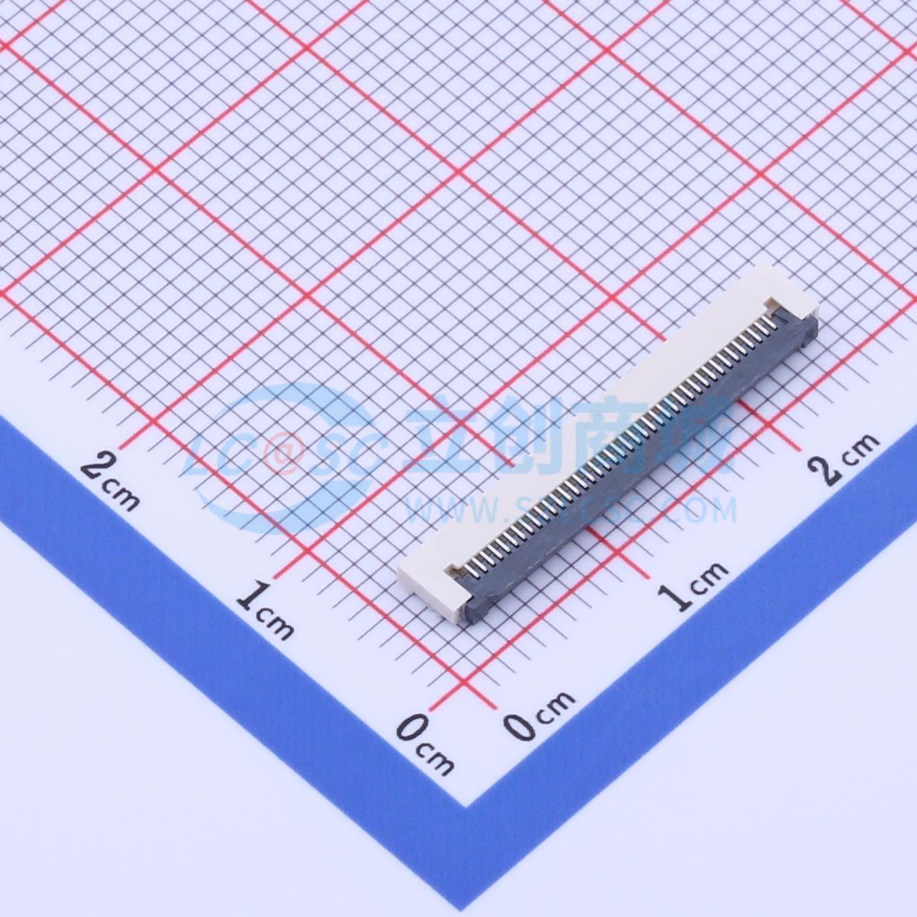 全新AFC30-S40FCA-00 SMD,P=0.5mm,卧贴 FFC/FPC连接器可开票