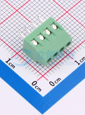 C254128V-4P0G36螺钉式接线端子2.54mm 1x4P