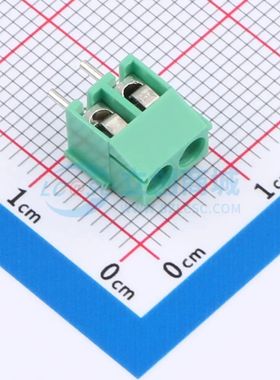 MX350-3.5-02P-GN01-Cu-Y-A螺钉式接线端子3.5mm 1x2P直插绿色