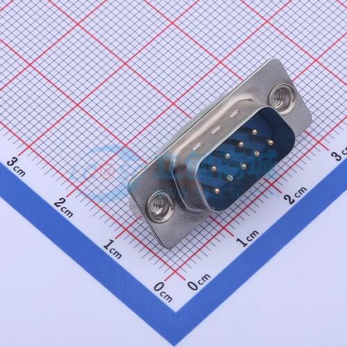 FDB0905-M0WS300U1KC 焊线式插件 D-Sub/VGA连接器 9P 公座可开票