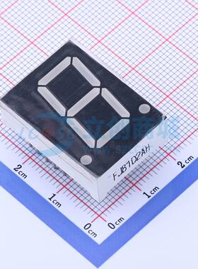 1位0.8英寸共阴红光 左右脚 数码管LED数码管FJ8102AH可开票