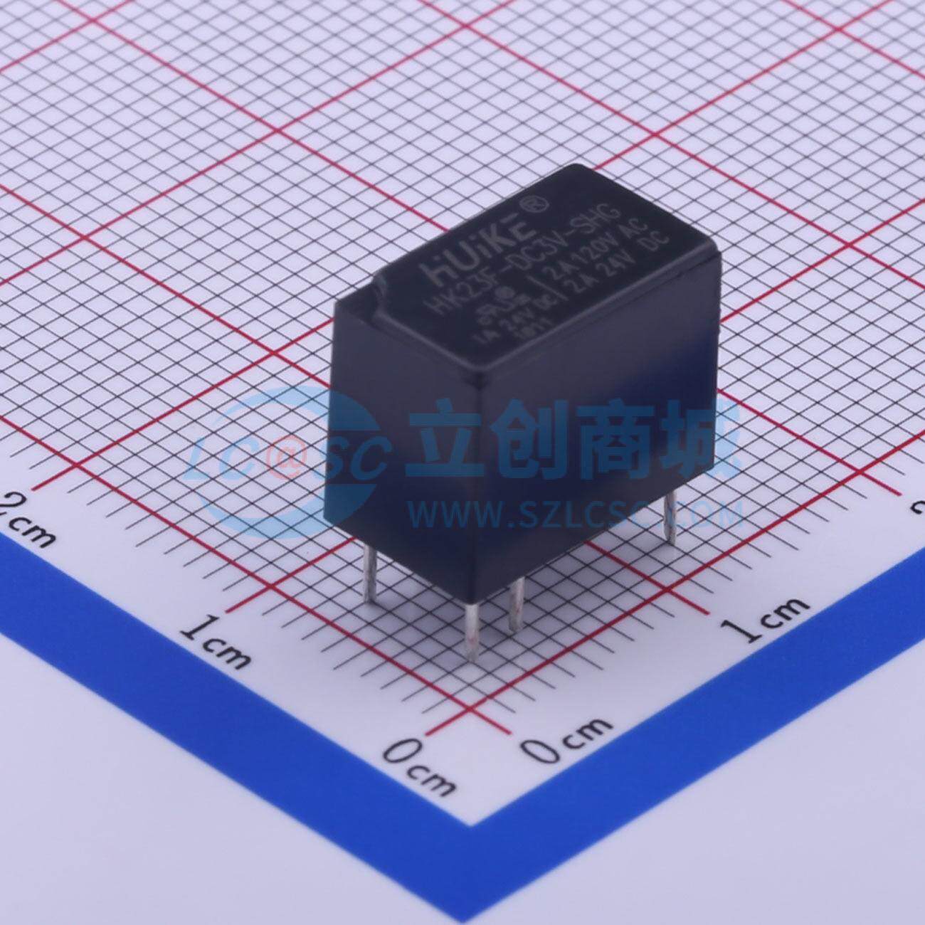 全新正品HK23F-DC3V-SHG DIP,7.5x12.5mm 功率继电器配套 质量保