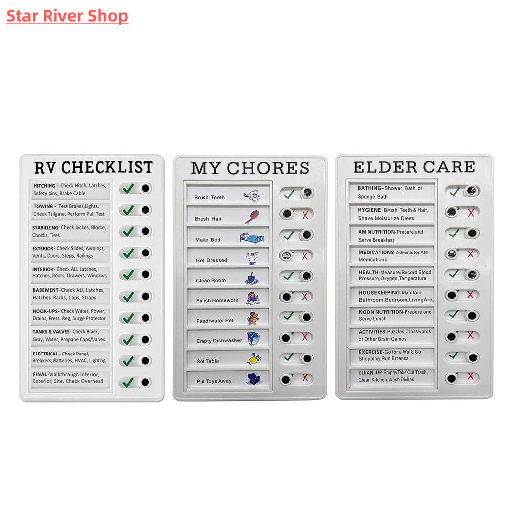 다목적 메모 체크리스트 할 일 목록 패드 5X8 조정 탭