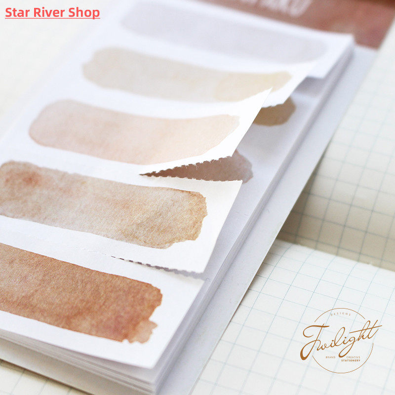 20매|팩 다채로운 스티커 메모 메모 패드 메모장 CREATIVEV