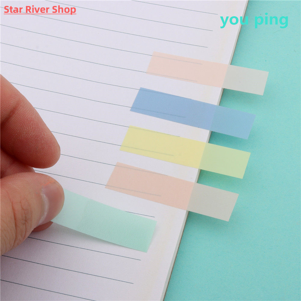 NEW COLOR 100 SHEETS SELF ADHESIVE MEMO PAD STICKY NOTES BOO