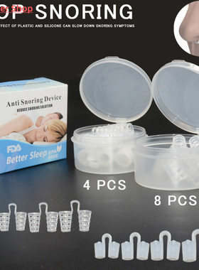 Anti Snoring Device Stopper Snore Nose Clips Antironquidos H