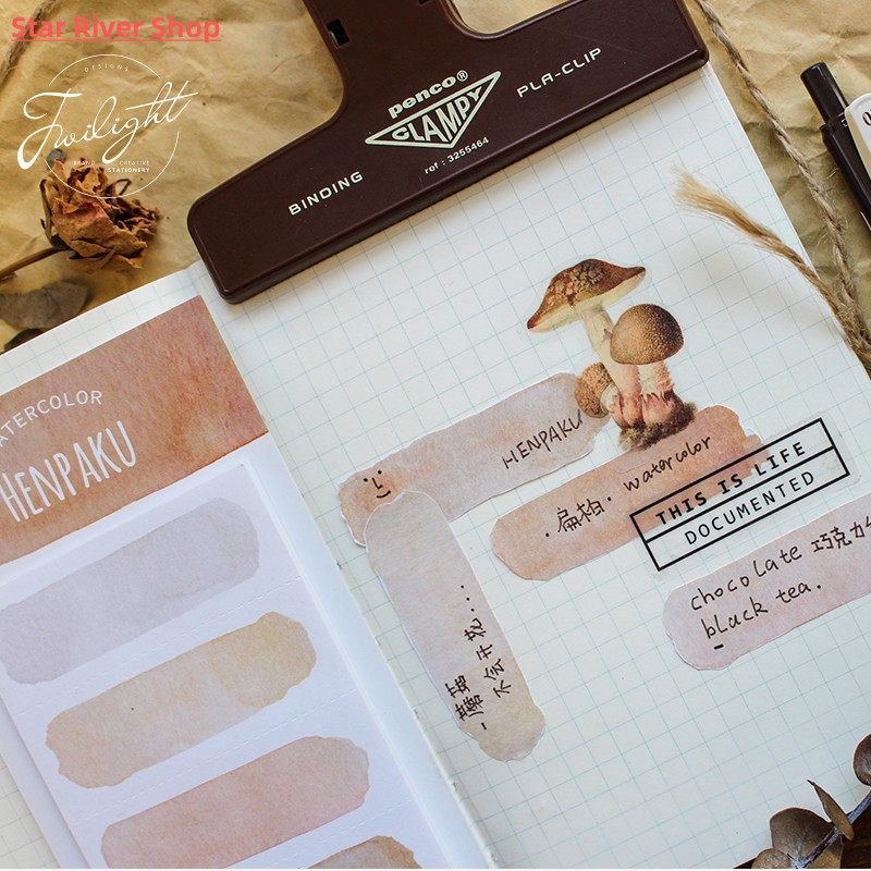 20매|팩 다채로운 스티커 메모 메모 패드 메모장 CREATIVEV