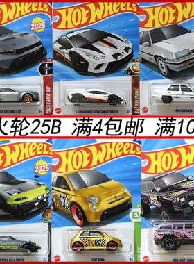 25B批次风火轮火辣交通系列仿真合金车模轨道车奔驰儿童玩具C4982