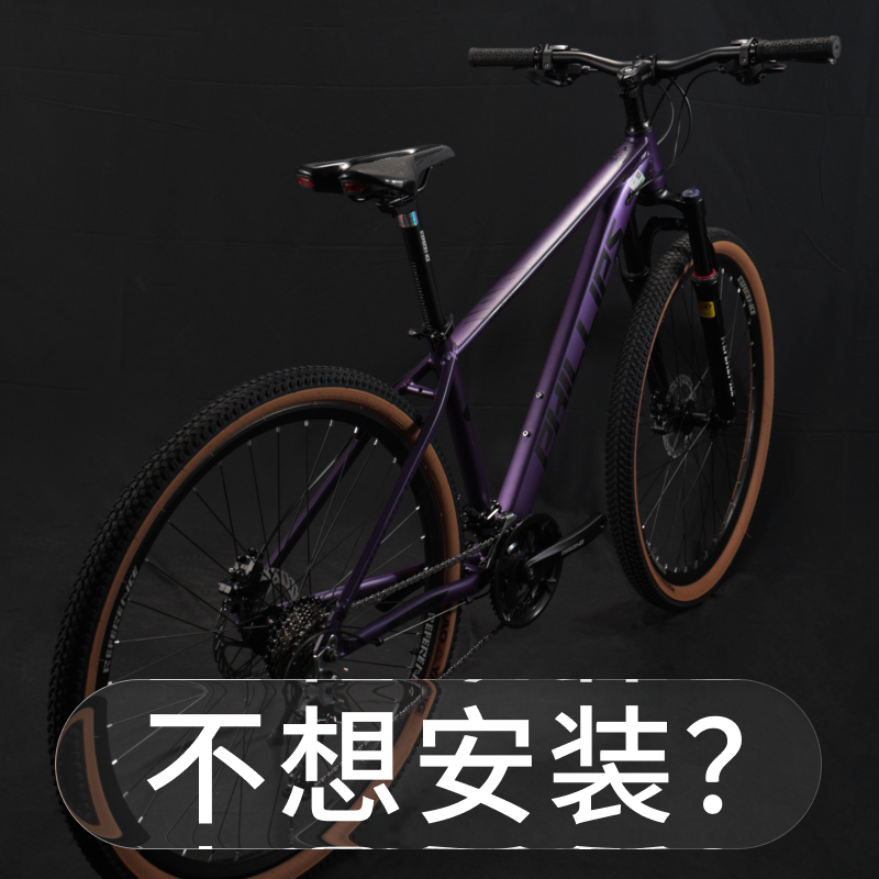 本+明29寸大轮径变速油碟山地车