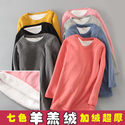 冬季韩版新款宽松大码加绒加厚女