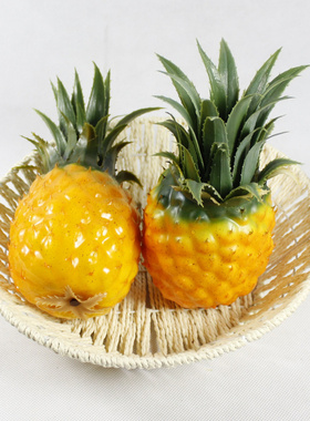 特价仿真水果蔬菜模型 仿真菠萝凤梨 家居装饰家教道具