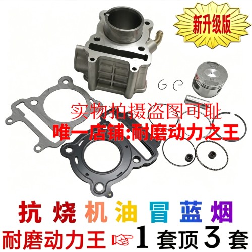 三阳飞度3/飞度4 XS125T-16-16A-16B-16C MA1中缸套缸垫片活塞环