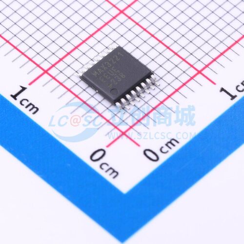 RS232芯片 MAX3221EEUE+ TSSOP-16 MAXIM(美信) 电子元件原装正品