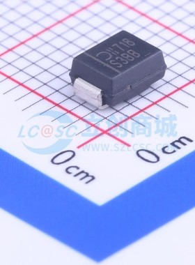 通用二极管 S3BB-13-F SMB(DO-214AA) DIODES(美台) 电子元件配单