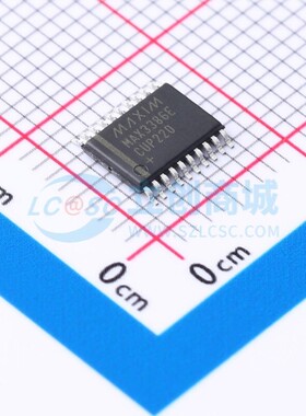RS232芯片 MAX3386ECUP+ TSSOP-20 MAXIM(美信) 电子元器件配单