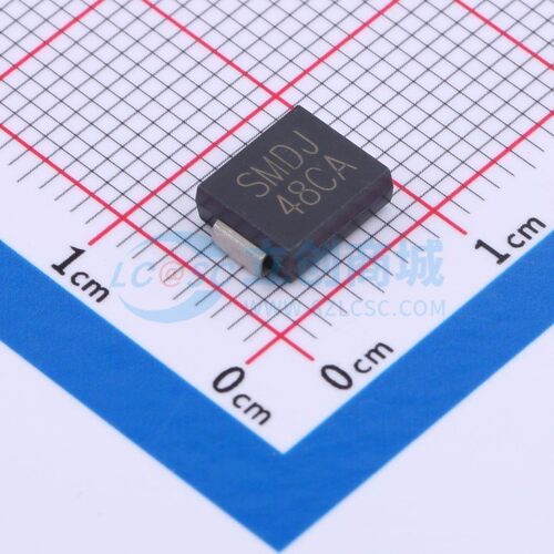 静电保护器(TVS/ESD) SMDJ48CA SMCG CJ(江苏长电/长晶) 原装正品