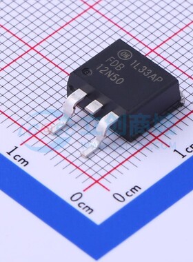 场效应管(MOSFET) FDB12N50TM D2PAK onsemi(安森美) 电子元器件