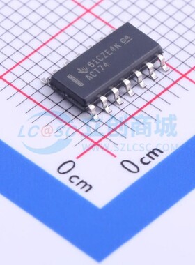 触发器 SN74ACT74DR SOIC-14 TI/德州 电子元器件配单原装正品