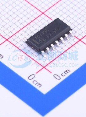 触发器 MC74ACT74DR2G SOIC-14 onsemi(安森美) 电子元件原装正品