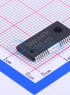 电机驱动芯片 BA6664FM-E2 HSOP-28 ROHM(罗姆) 电子元器件配套