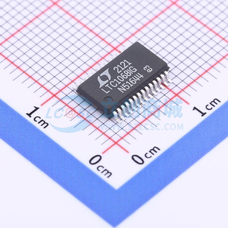 开关电容滤波器 LTC1068IG#PBF SSOP-28 ADI(亚德诺) 电子元器件