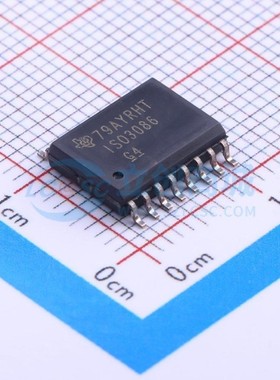 RS-485/RS-422芯片 ISO3086DWR SOP-16 TI/德州 电子元件配单