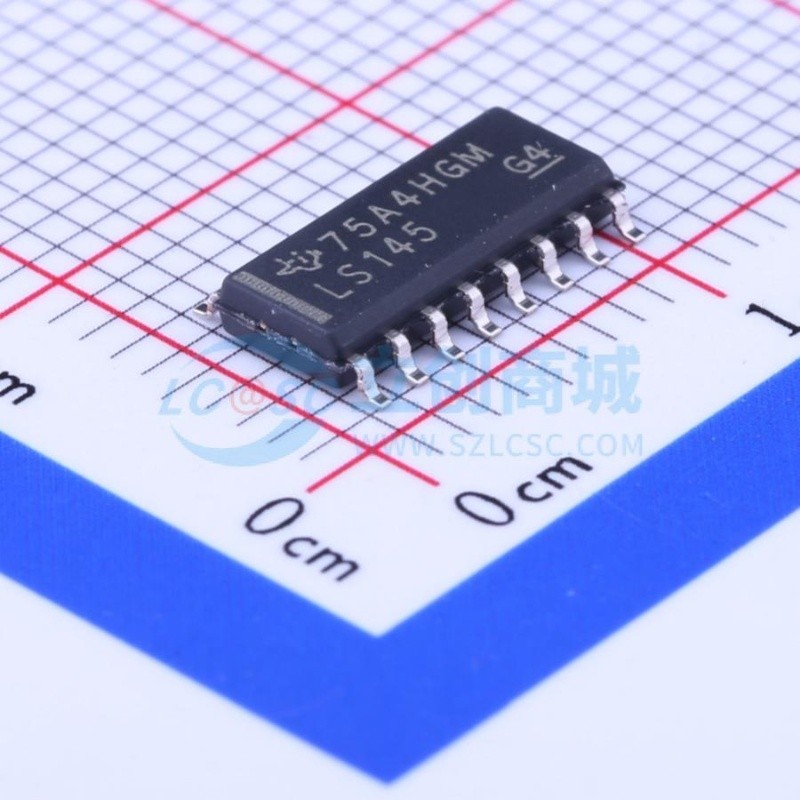 信号开关/编解码器/多路复用器 SN74LS145DR SOIC-16 TI/德州