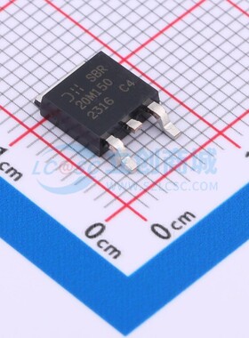超势垒整流器(SBR) SBR20M150D1Q-13 TO-252 DIODES(美台) 元器件