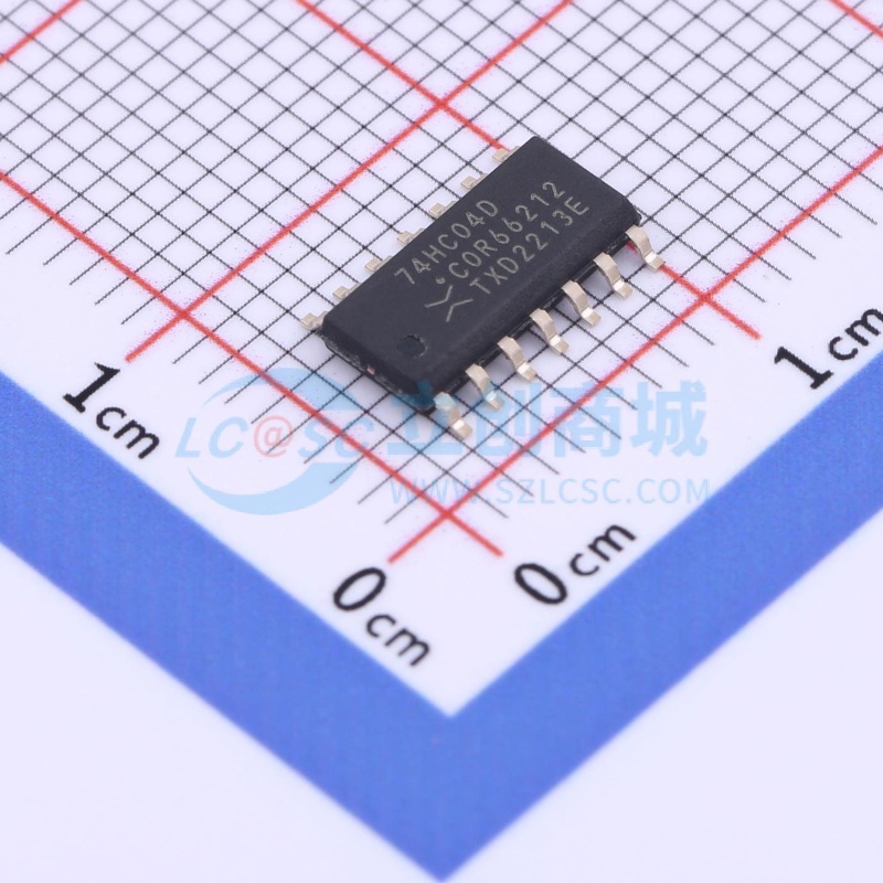 反相器 74HC04D-Q100.118 SOP-14 Nexperia(安世) 电子元器件配单