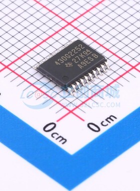 单片机(MCU/MPU/SOC) MSP430G2252IPW20R TSSOP-20 TI/德州 原装