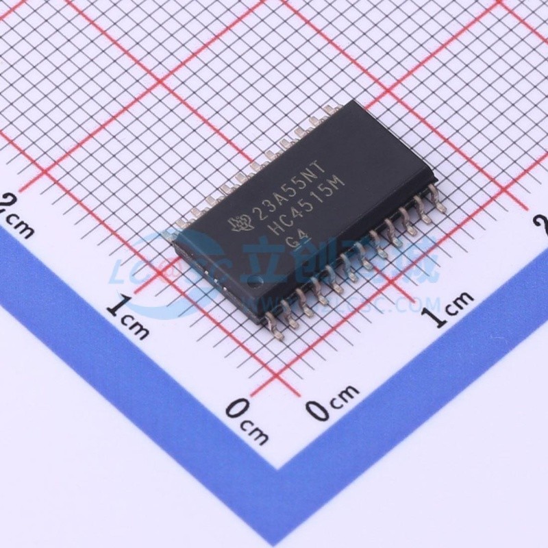 信号开关/编解码器/多路复用器 CD74HC4515M96 SOIC-24 TI/德州