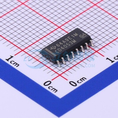 模拟开关/多路复用器 CD4053BM SOIC-16 TI/德州 电子元器件配单
