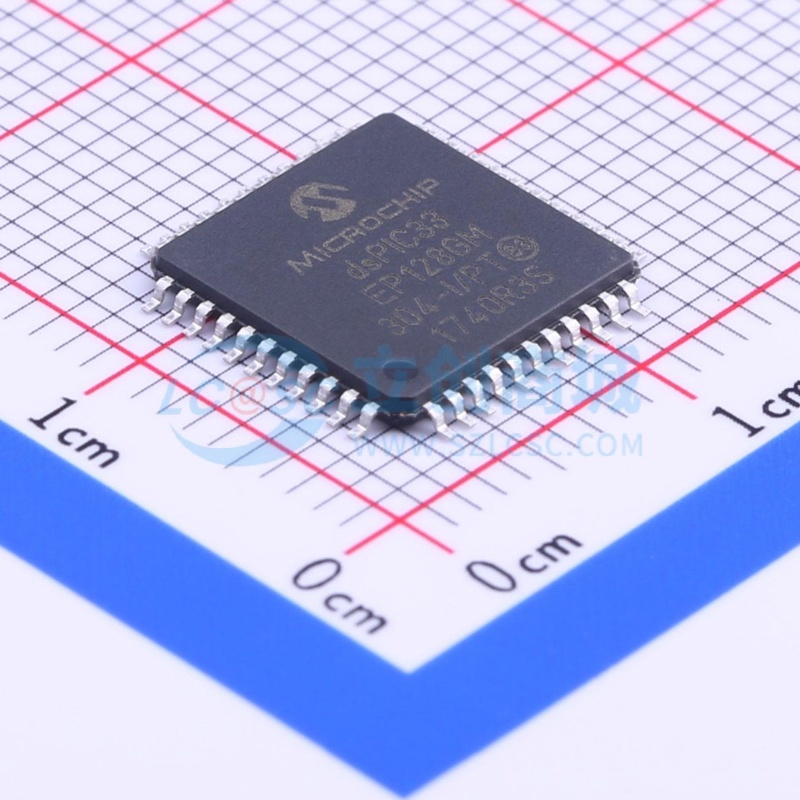 数字信号处理器(DSP/DSC) DSPIC33EP128GM304-I/PT TQFP-44 MICRO