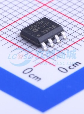 仪表放大器 AD620ARZ-REEL7 SOIC-8 ADI(亚德诺) 电子元器件配单